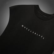 5 - MuscleBlaze B.D.S.M Oversized Tank,  Small  Black