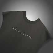 6 - MuscleBlaze B.D.S.M Oversized Tank,  Large  Charcoal