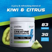 3 - Wellcore Micronised Creatine Monohydrate,  Kiwi Kick  0.677 lb 