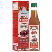 product - Unifibe Apple Cider Vinegar,  0.5 L  Ginger Garlic Lemon & Honey 