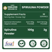 3 - Vlado's Himalayan Organics Spirulina Powder, 100 g