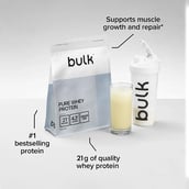 6 - Bulk Pure Whey Protein,  3.96 lb  Vanilla 