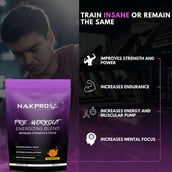 4 - Nakpro Pre-Workout, 0.55 lb Tangy Orange