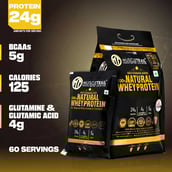 7 - Muscle Trail Gold Standard Series 100% Natural Whey Protein,  60 sachets/pack  Chocolate (with Free Shaker Inside) 