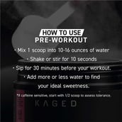 7 - Kaged Muscle Pre-Kaged,  1.28 lb  Pink Lemonade 