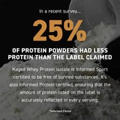 4 - Kaged Muscle Whey Protein Isolate,  3 lb  Chocolate Peanut Butter 