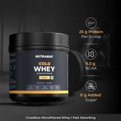 3 - Nutrabay Gold Concentrate Whey Protein,  1.1 lb  Mango 