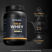 3 - Nutrabay Gold Concentrate Whey Protein,  2.2 lb  Malai Kulfi 