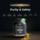 4 - Nutrabay Gold Concentrate Whey Protein, 4.4 lb Mango