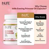 7 - INLIFE Evening Primrose Oil,  60 capsules 