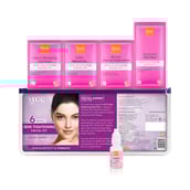 2 - VLCC Skin Tightening Facial Kit,  252 g  for All Skin Types  (6 Facials - 240g + 12ml) 
