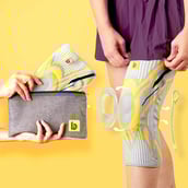 1 - betterhood Premium Knee Sleeve with with Gel Pad & Side Stabilizers, Grey Medium