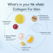 HealthKart HK Vitals Collagen for Men,  200 g  Lemon