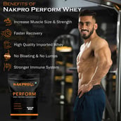 7 - Nakpro Perform Whey Protein Concentrate, 1.1 lb Vanilla