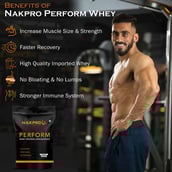 5 - Nakpro Perform Whey Protein Concentrate,  2.2 lb  Mango (Pack of 2) 