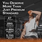 8 - Nakpro Perform Whey Protein Concentrate,  2.2 lb  Cookies & Cream 