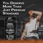 8 - Nakpro Perform Whey Protein Concentrate,  2.2 lb  Unflavoured 