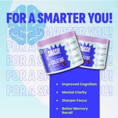 3 - Smash Micronised Creatine Monohydrate, Bite me Berries 0.26 lb