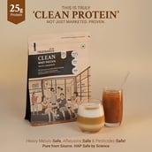 3 - TrueBasics Clean Whey Protein (Isolate + Concentrate),  2.2 lb  Coffee