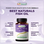 1 - Best Naturals Fish Oil 1000 Mg + EPA & DHA,  60 softgels 