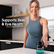 8 - ON (Optimum Nutrition) Fish Oil,  60 softgels 