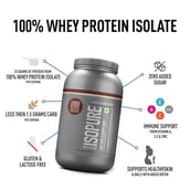 2 - Isopure 100% Whey Protein Isolate,  4.4 lb  Low Carb - Cookies & Cream 