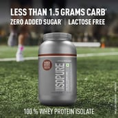 6 - Isopure 100% Whey Protein Isolate,  4.4 lb  Low Carb - Cookies & Cream 