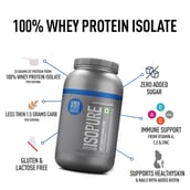 2 - Isopure 100% Whey Protein Isolate,  4.4 lb  Low Carb - Creamy Vanilla 