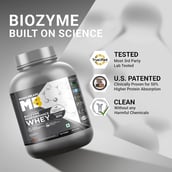 4 - MuscleBlaze Biozyme Performance Whey, 4.4 lb Rich Chocolate