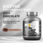 2 - MuscleBlaze Biozyme Performance Whey, 4.4 lb Rich Chocolate