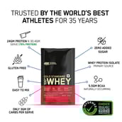 2 - ON (Optimum Nutrition) Gold Standard 100% Whey Protein,  5 sachets/pack  Double Rich Chocolate 