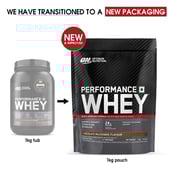2 - ON (Optimum Nutrition) Performance Whey,  2.2 lb  Chocolate Milkshake (Pouch) 