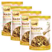 1 - TOKU MOKU Nashta Healthy Mixed Nuts with Dry Fruits,  Honey Roast (Pack of 4)  90 g 