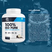 9 - Muscle Trail 100% Iso Pure Whey Protein Isolate,  4.4 lb  Kaju Kesar Pista 