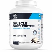 1 - Muscle Trail 100% Muscle Whey Protein,  4.4 lb  Cookies & Cream 