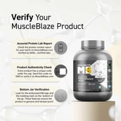 6 - MuscleBlaze Biozyme Performance Whey, 4.4 lb Choco Crispers