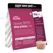 1 - The Whole Truth Whey Protein,  4.4 lb  Light Cocoa 