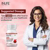 5 - INLIFE Iron + Folic Acid,  Unflavoured  60 tablet(s) 