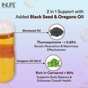 9 - INLIFE Black Seed & Oregano Oil, 60 veggie capsule(s)