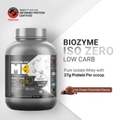 2 - MuscleBlaze Biozyme Iso-Zero,  4.4 lb  Low Carb Ice Cream Chocolate