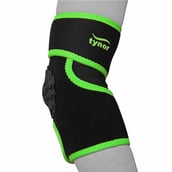 1 - Tynor Elbow Wrap Neo,  Black with Green  Universal 