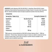 Skin Radiance Collagen 400 g and Glutathione Effervescent 15 Tabs Orange Combo