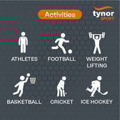 3 - Tynor Ankle Binder Air Pro, Black/Green Large