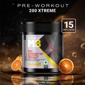 2 - MuscleBlaze PRE Workout 200 Xtreme,  0.22 lb  Tangy Orange
