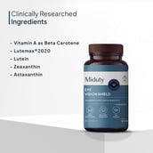 4 - Miduty Eye Vision Shield, 30 capsules