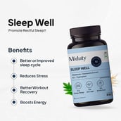 3 - Miduty Sleep Well,  60 capsules 