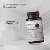 4 - Miduty Liposomal Vitamin C,  90 capsules  Unflavoured 