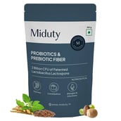 1 - Miduty Probiotics & Prebiotic Fiber,  150 g  Unflavoured 