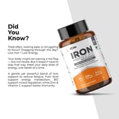 5 - AS-IT-IS Nutrition ATOM Iron & Folic Acid with Zinc Vitamin C & B12,  60 tablet(s) 