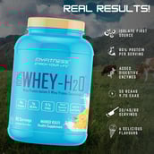 5 - Myfitness 100% WHEY-H2O Protein Isolate,  2.2 lb  Strawberry Fusion 